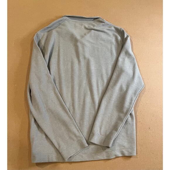 Van Heusen Men’s Light Gray Quarter-Zip Pullover – Size Small - Picture 3 of 3